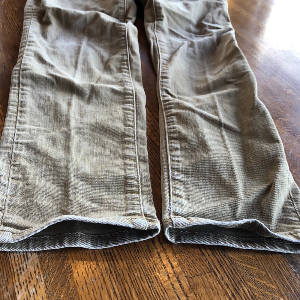 American Eagle Airflex Khaki Jeans 29x32 - Picture 2 of 6